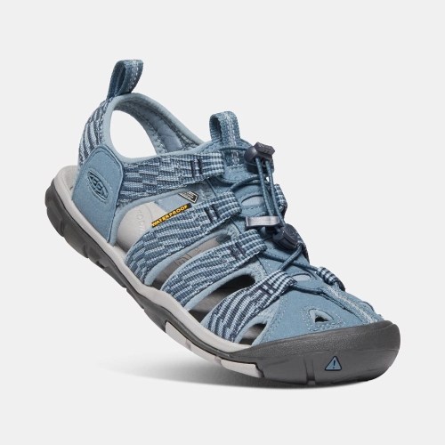 Keen Clearwater Cnx Vandringssandaler Dam Blå | IGHCJ6247