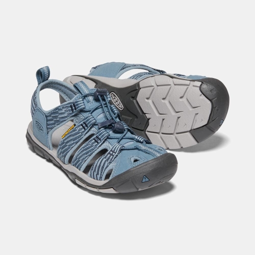 Keen Clearwater Cnx Vandringssandaler Dam Blå | IGHCJ6247