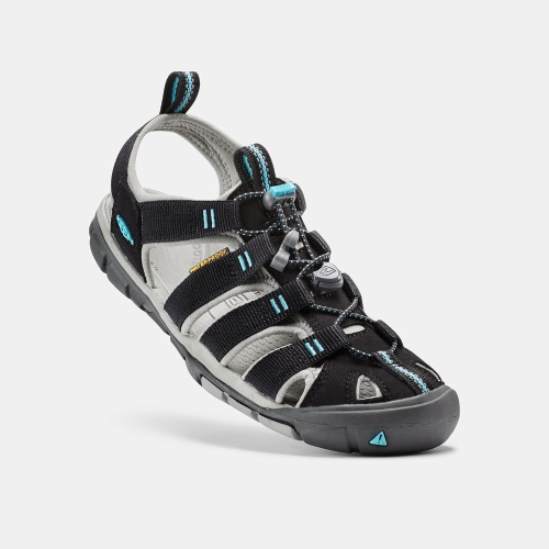 Keen Clearwater Cnx Vandringssandaler Dam Svarta | NSIWD2547