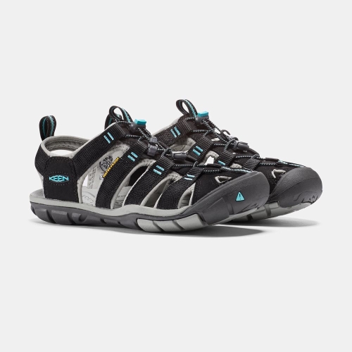 Keen Clearwater Cnx Vandringssandaler Dam Svarta | NSIWD2547