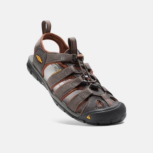 Keen Clearwater Cnx Vandringssandaler Herr Khaki Bruna | AJFIT2018