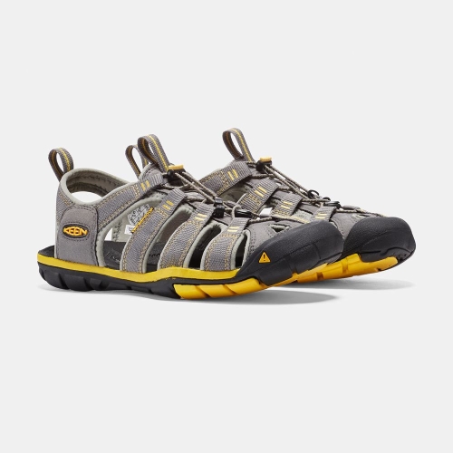 Keen Clearwater Cnx Vandringssandaler Herr Grå Citron | HLRSW8209
