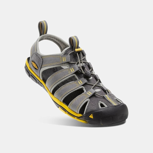 Keen Clearwater Cnx Vandringssandaler Herr Grå Citron | HLRSW8209