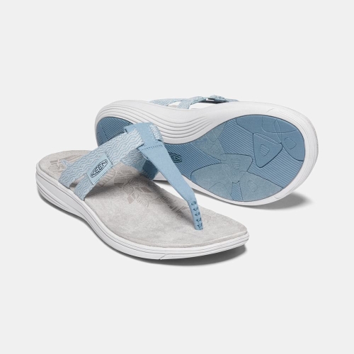 Keen Damaya Flip-Flops Dam Blå | FCJPN0427