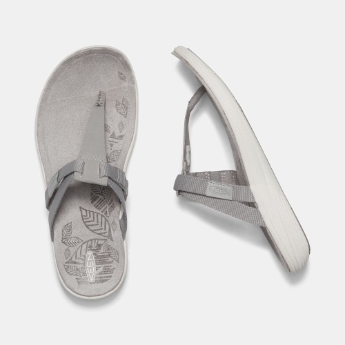 Keen Damaya Flip-Flops Dam Grå | PXETU5046