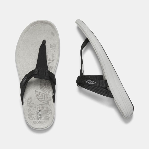 Keen Damaya Flip-Flops Dam Svarta | TVBWX8479