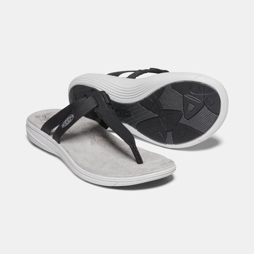 Keen Damaya Flip-Flops Dam Svarta | TVBWX8479