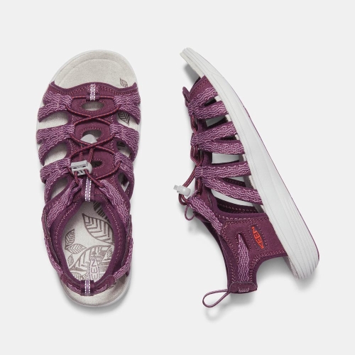 Keen Damaya Lattice Sandaler Dam Lila | LUEDC1792