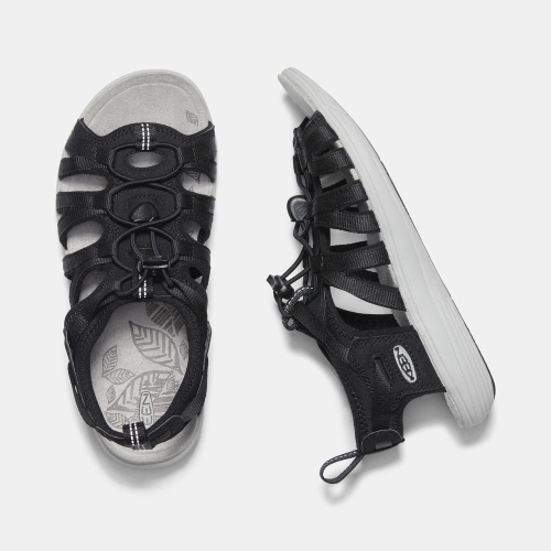 Keen Damaya Lattice Sandaler Dam Svarta | YUICT7402
