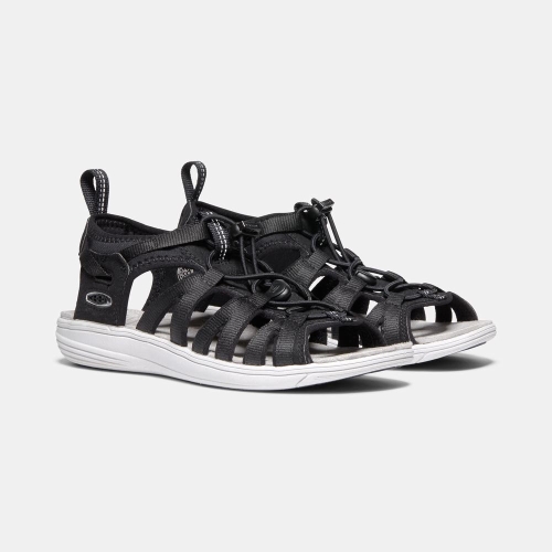 Keen Damaya Lattice Sandaler Dam Svarta | YUICT7402