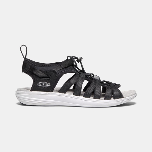 Keen Damaya Lattice Sandaler Dam Svarta | YUICT7402
