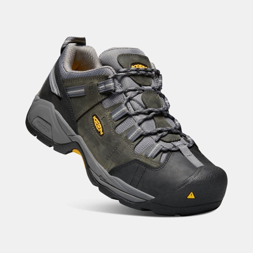 Keen Detroit Xt Esd Soft Tå Arbetsskor Herr Olivgröna Grå | UGMBT8534