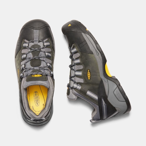 Keen Detroit Xt Esd Soft Tå Arbetsskor Herr Olivgröna Grå | UGMBT8534