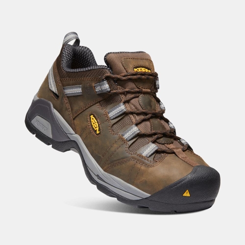 Keen Detroit Xt Esd Steel Tå Arbetsskor Herr Bruna | LDORC5984