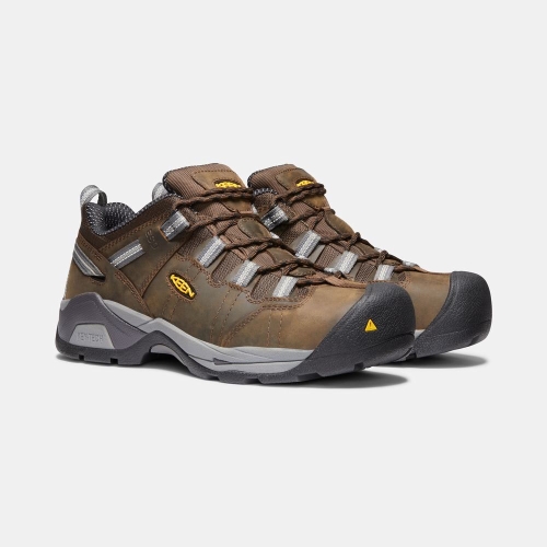Keen Detroit Xt Esd Steel Tå Arbetsskor Herr Bruna | LDORC5984