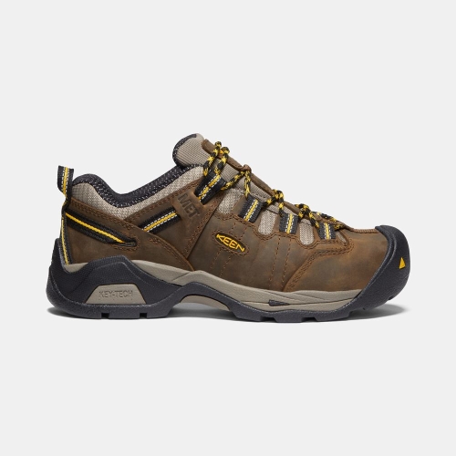 Keen Detroit Xt Int. Met Steel Tå Arbetsskor Dam Bruna Guld | YNVUX4935