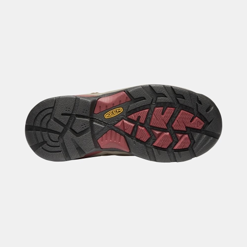 Keen Detroit Xt Mid Vattentäta Steel Tå Arbetskängor Dam Bruna Röda | TBGQL8014