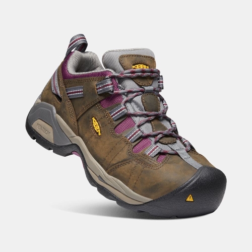 Keen Detroit Xt Steel Tå Arbetsskor Dam Mörkolivgröna | UMSKT6873