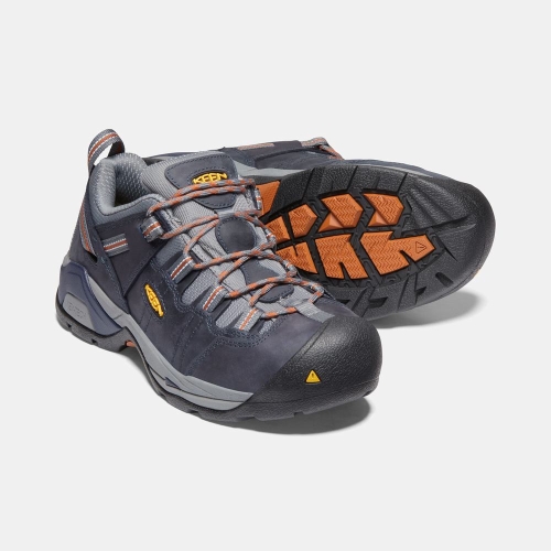 Keen Detroit Xt Steel Tå Arbetsskor Herr Marinblå | DLSKV2760