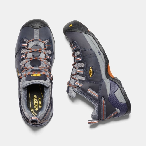 Keen Detroit Xt Steel Tå Arbetsskor Herr Marinblå | DLSKV2760