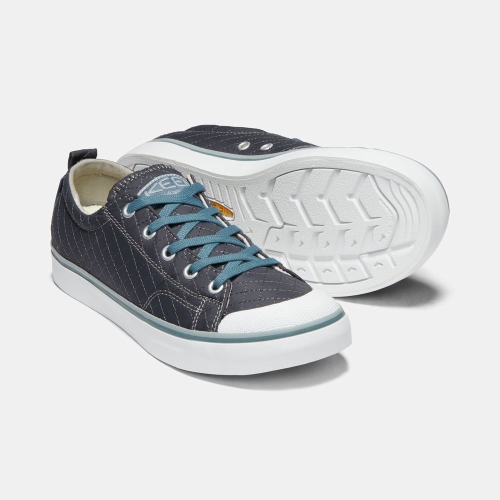 Keen Elsa II Quilted Sneakers Dam Marinblå | QPUKC6481