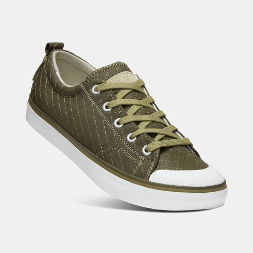 Keen Elsa II Quilted Sneakers Dam Olivgröna | PORWK6718