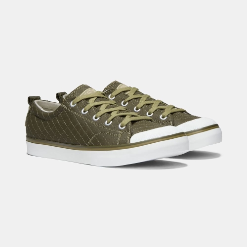 Keen Elsa II Quilted Sneakers Dam Olivgröna | PORWK6718