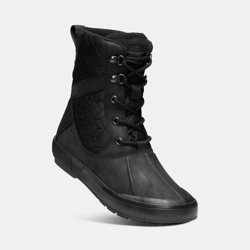 Keen Elsa II Vattentäta Quilted Vinterkängor Dam Svarta | IQPBT4690