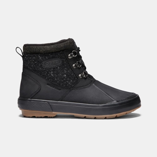 Keen Elsa II Vattentäta Wool Ankelboots Dam Svarta | SGJQB6045