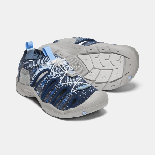 Keen Evofit One Vandringssandaler Dam Blå | KVFGS6805