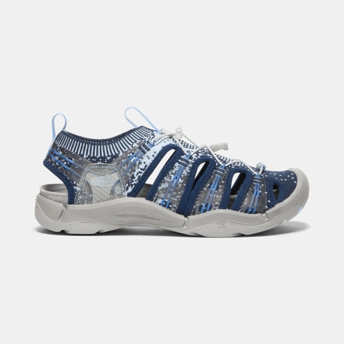 Keen Evofit One Vandringssandaler Dam Blå | KVFGS6805