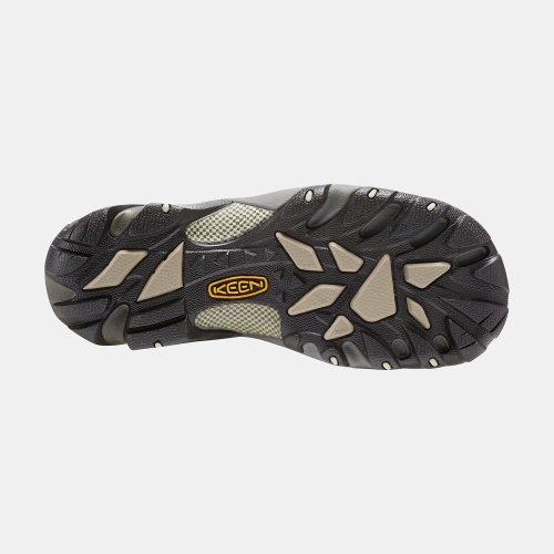 Keen Flint Low Steel Tå Arbetsskor Dam Bruna Turkos | UNTFE3968