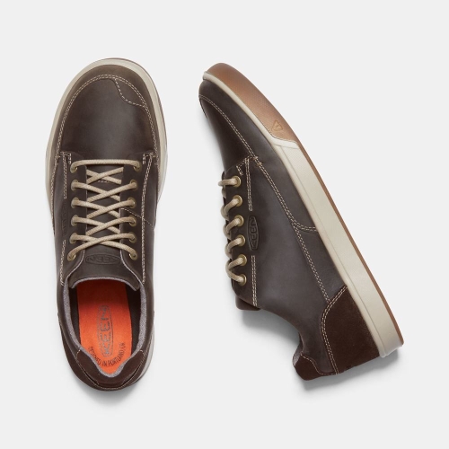 Keen Glenhaven Casual Skor Herr Choklad | QBXOK3641