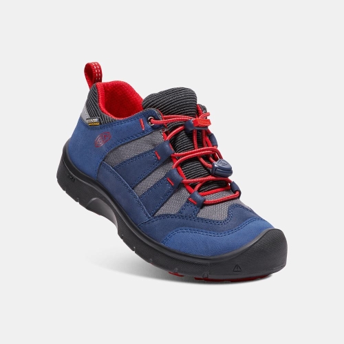 Keen Hikeport Vattentäta Sneakers Barn Blå Röda | TOCSY6724