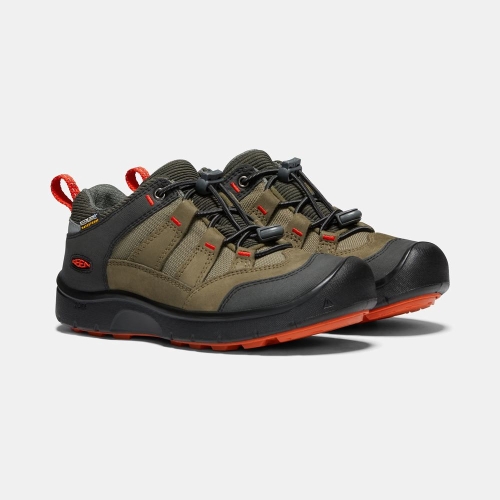 Keen Hikeport Vattentäta Sneakers Barn Olivgröna Svarta | IRTVW9521