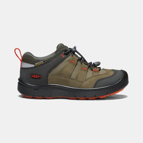 Keen Hikeport Vattentäta Sneakers Barn Olivgröna Svarta | IRTVW9521