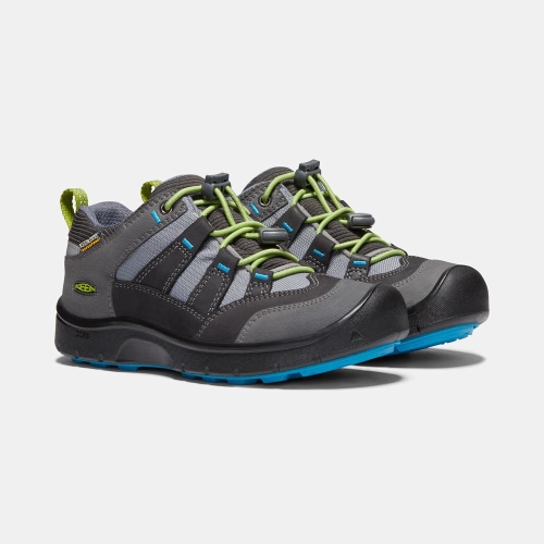 Keen Hikeport Vattentäta Sneakers Barn Svarta Grå Gröna | XVYUO0427