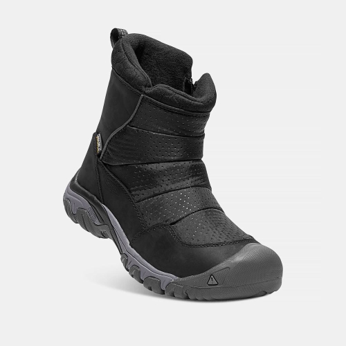 Keen Hoodoo III Low Zip Vinterkängor Dam Svarta | UJOAY8497