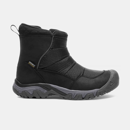 Keen Hoodoo III Low Zip Vinterkängor Dam Svarta | UJOAY8497