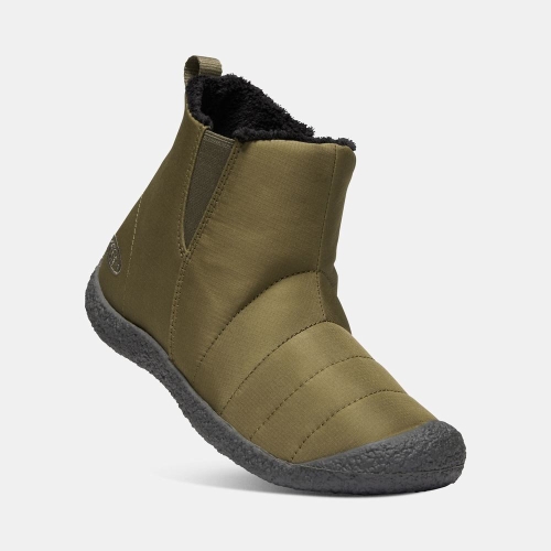 Keen Howser III Nylon Tofflor Stövlar Dam Mörkolivgröna | TDVIF7463