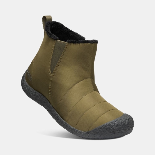 Keen Howser Mid Nylon Tofflor Stövlar Herr Olivgröna | NEKBJ2368