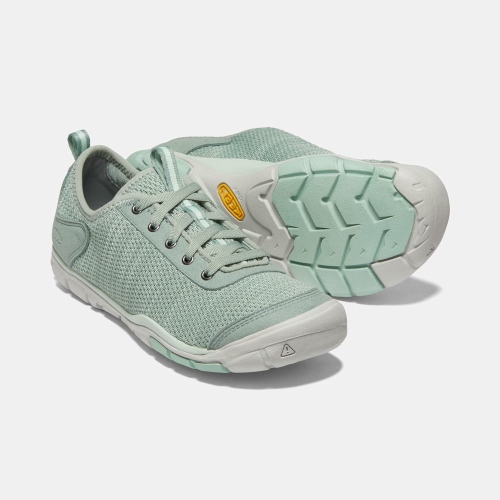 Keen Hush Knit Casual Skor Dam Turkos | MPAKZ4613