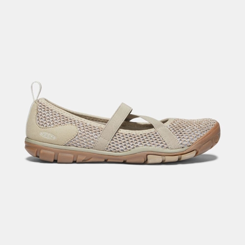 Keen Hush Knit Mary Jane Skor Dam Beige | XOKAC2318