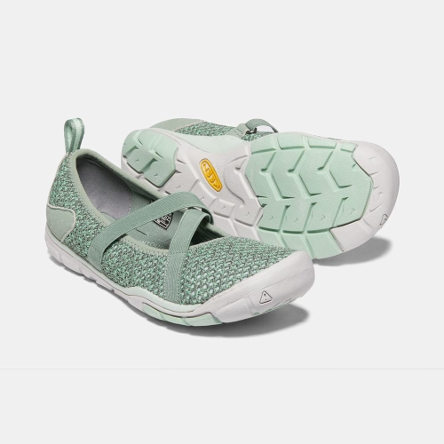Keen Hush Knit Mary Jane Skor Dam Ljusgröna | TYWBD4159