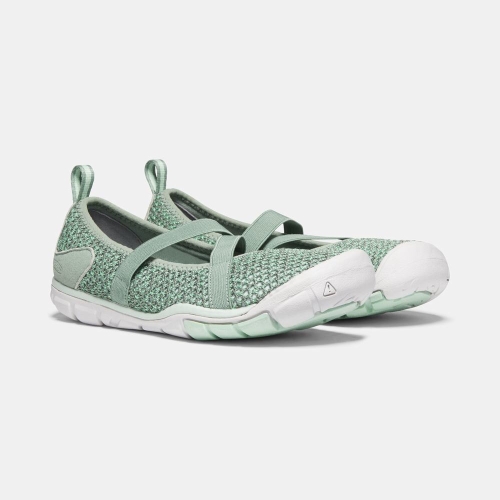 Keen Hush Knit Mary Jane Skor Dam Ljusgröna | TYWBD4159