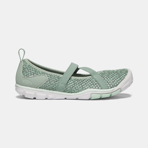 Keen Hush Knit Mary Jane Skor Dam Ljusgröna | TYWBD4159