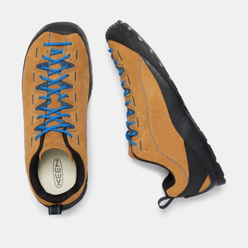 Keen Jasper Casual Skor Herr Bruna Blå | WXELY9741