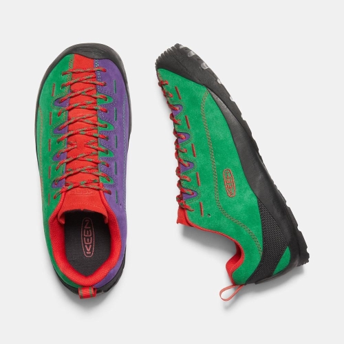 Keen Jasper Casual Skor Herr Gröna Röda Lila | HQEWB8526