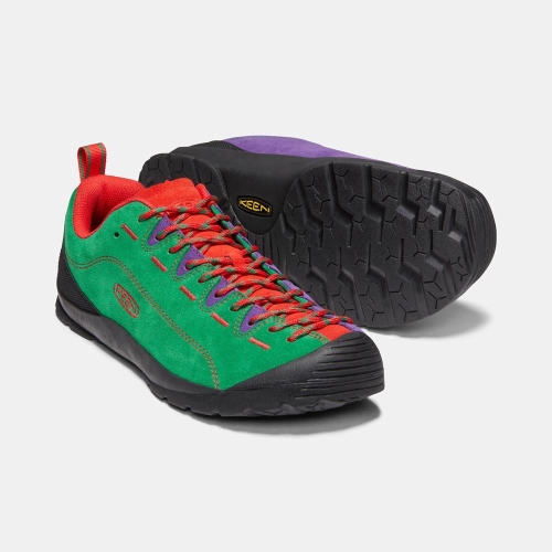Keen Jasper Casual Skor Herr Gröna Röda Lila | HQEWB8526