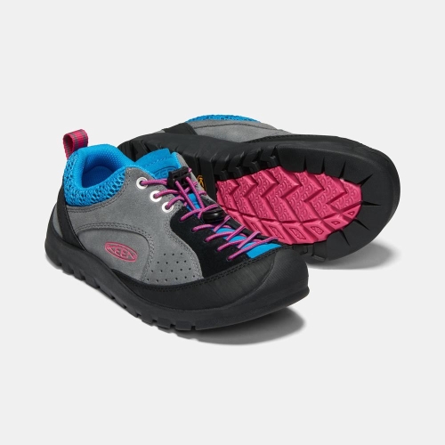 Keen Jasper Rocks Sp Casual Skor Dam Grå Blå Svarta | XCADH8754